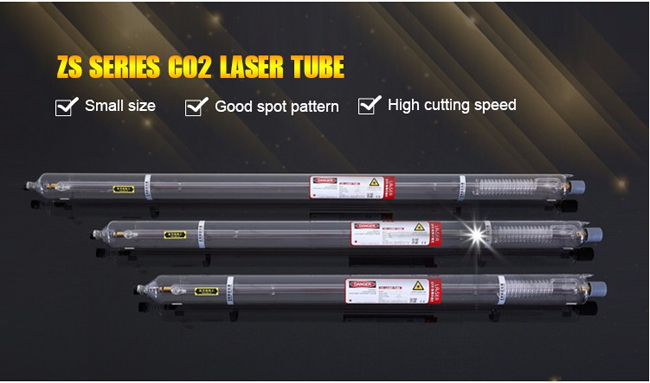 EFR ZN/ZS1650 130W CO2 Sealed Laser Tube for Laser Engraving Machine, 10000hr Uselife